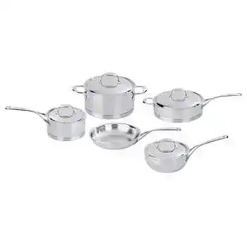 Assorted ZWILLING Products: Atlantis 9-Piece Cookware Set
