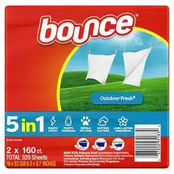 Bounce Dryer Sheets