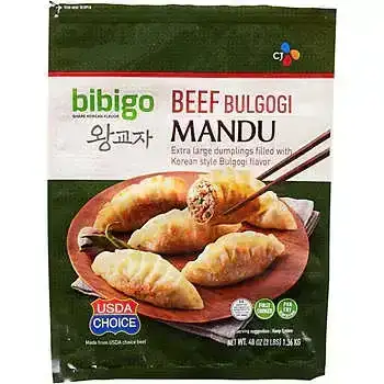 CJ bibigo Beef Bulgogi Mandu