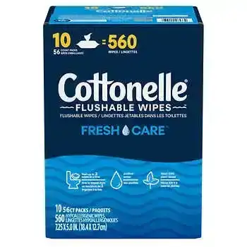 Cottonelle® Flushable Wipes