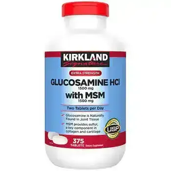 Kirkland Signature Glucosamine with MSM