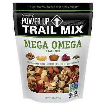 Gourmet Nut Power Up Mega Omega Trail Mix