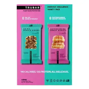 TRUBAR Plant Based Protein Bars