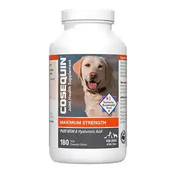 Cosequin Plus MSM & Hyaluronic Acid Joint Health Supplement for Dogs