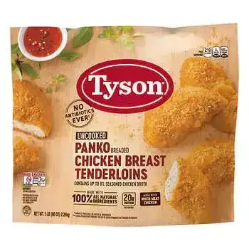 Tyson Panko Breaded Chicken Breast Tenderloins