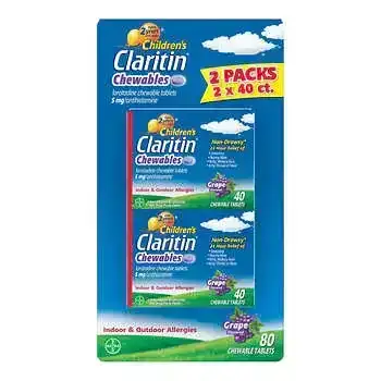 Claritin Children’s Grape Chewables