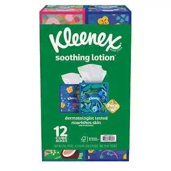 Kleenex® Soothing Lotion™ Facial Tissue