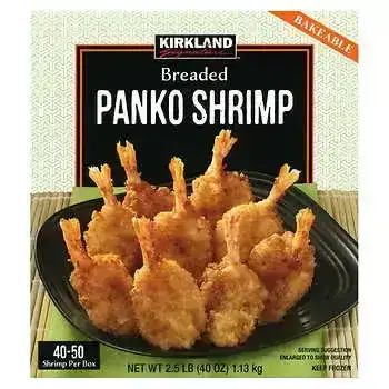 Kirkland Signature Breaded Panko Shrimp