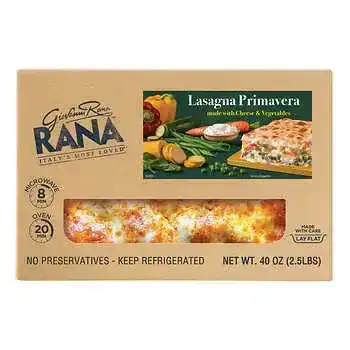 Giovanni Rana Cheese & Vegetable Lasagna Primavera