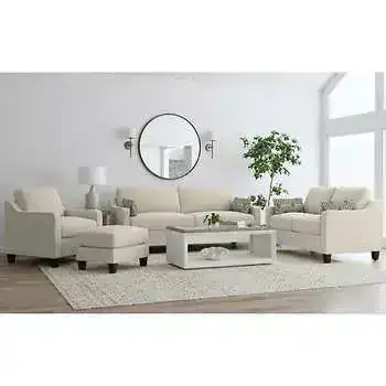 Flexsteel Drew Fabric Living Room Furniture