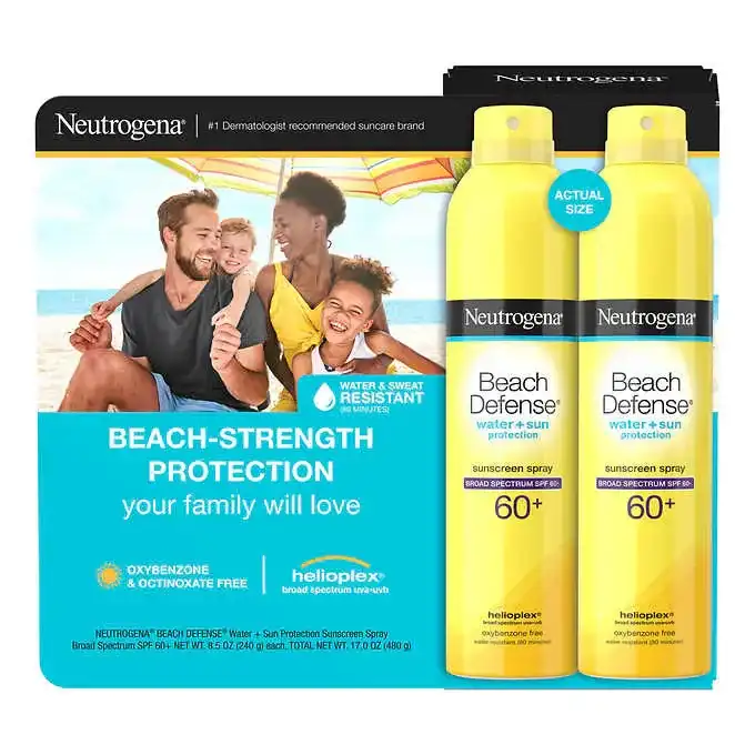 Neutrogena Beach Defense Sunscreen Spray SPF 60+