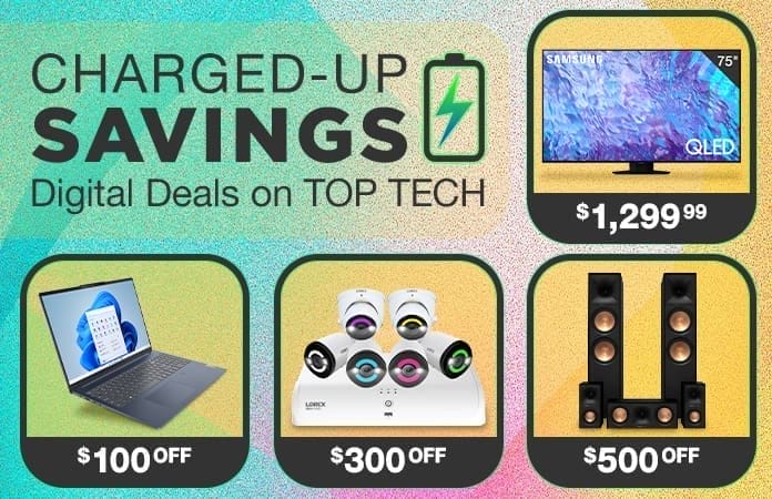 Charged up savings event