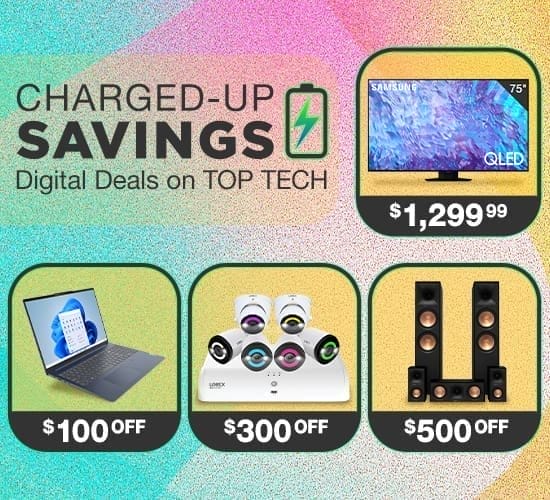 Charged up savings event