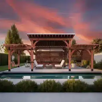 Collection of Pergolas, Gazebos & Pavilions