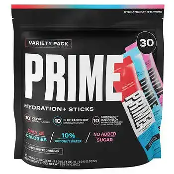 Prime Hydration + Sticks Electrolyte Drink Mix