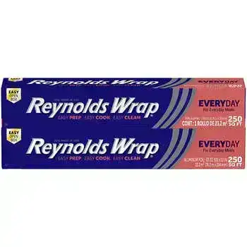 Reynolds Wrap Aluminum Foil, 12-inch x 83.33 yd, 2-Count