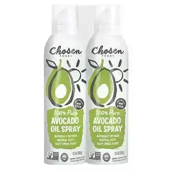 Chosen Foods Avocado Oil Spray, 13.5 oz, 2-Count