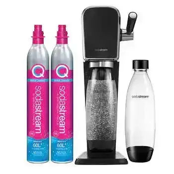 Sodastream Art Sparkling Water Maker CQC Bundle