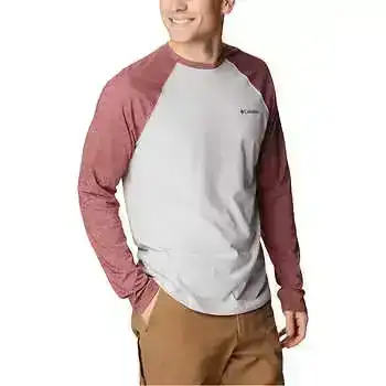 Columbia Men's Long Sleeve Raglan Tee