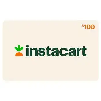 \\$100 Instacart eGift Card