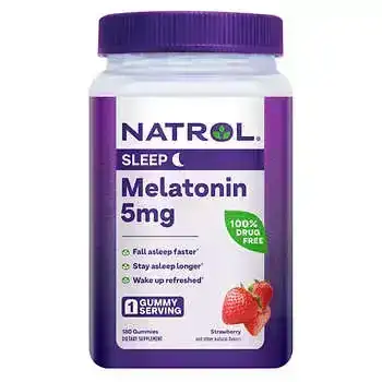 Natrol Melatonin 5 mg, 180 Gummies