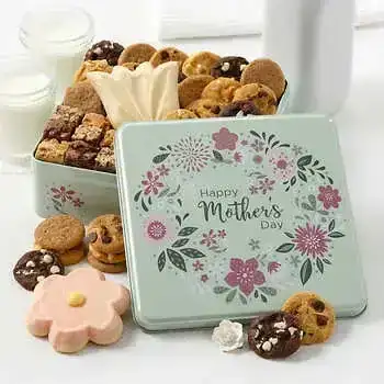 Mrs. Fields Happy Mother's Day Cookie Combo Tin