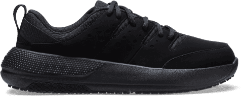 Shop The On The Clock Slip Resistant Sneaker in Triple Black