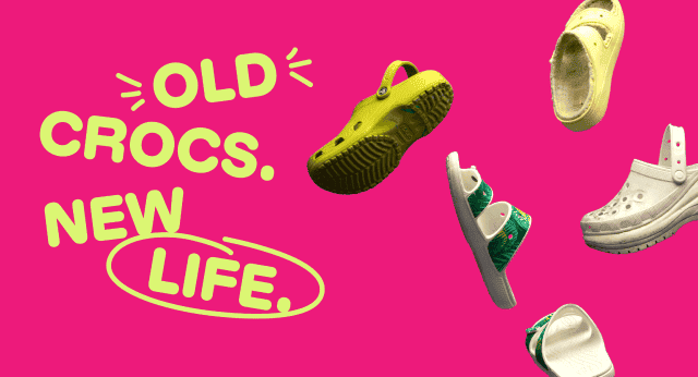 Give Us Your Old Crocs And Get Your Discount!