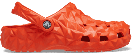 Shop The Classic Geometric Clog in Lava