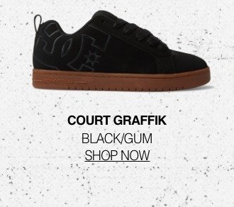 Court Graffik in Black/Gum [Shop Now]