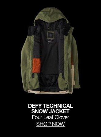 Defy Technical Snow Jacket [Shop Now]