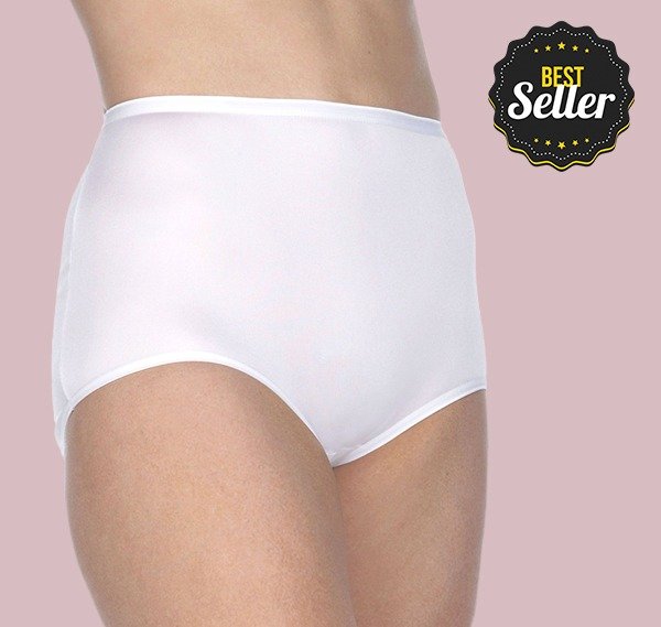 Cotillion Nylon High Waist Tailored Knit Brief. Best seller.