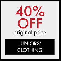 40% OFF Original Price, Juniors'\xa0