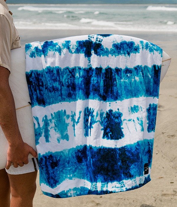 SLOWTIDE • Outdoor Living Collection Indigo Sun Beach Towel • SHOP NOW