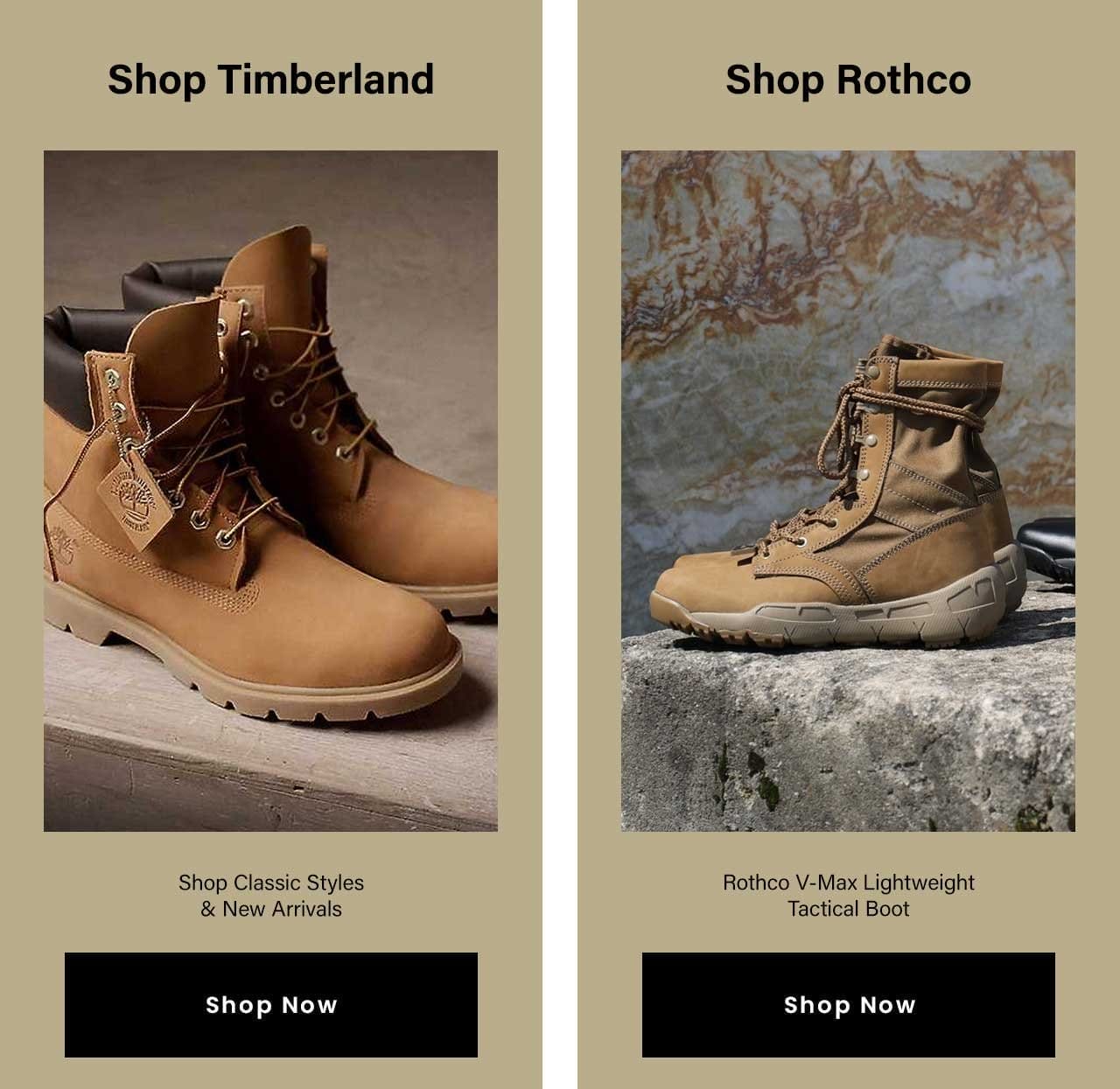 Shop Shop Timberland and Rothco