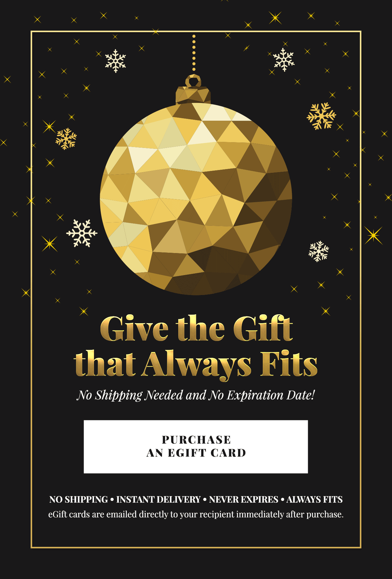 Purchase an E-Gift Card!
