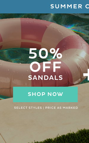 50% Off Sandals