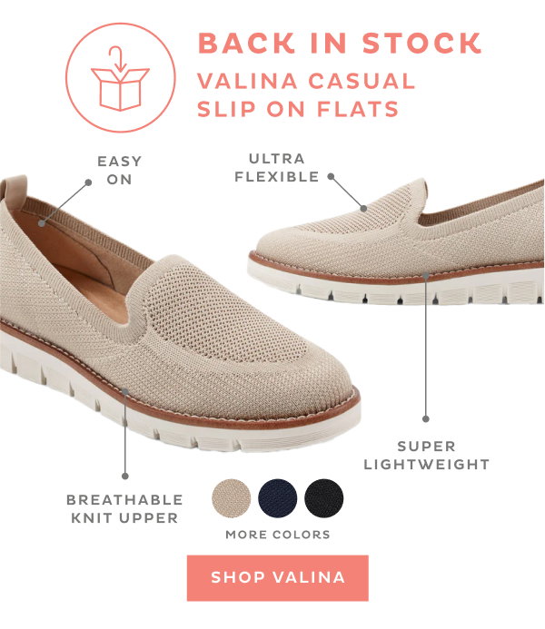 Valina Casual Slip On Flats