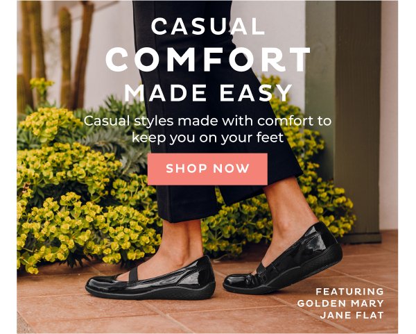 Casual Comfort Made Easy