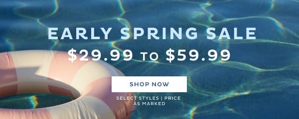 Early Spring Sale