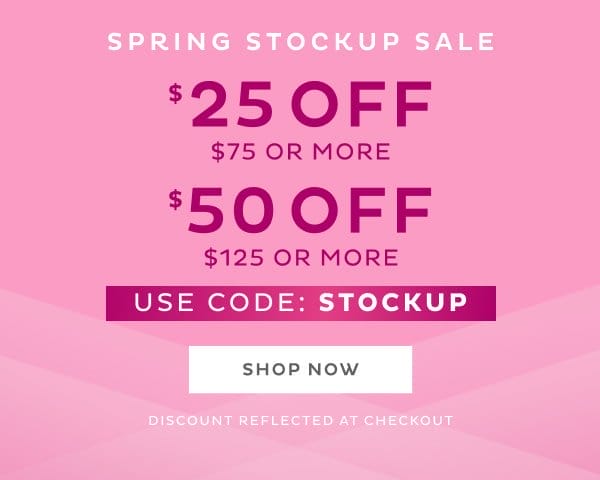 Spring Stockup Sale
