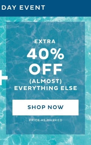 Extra 40% Off