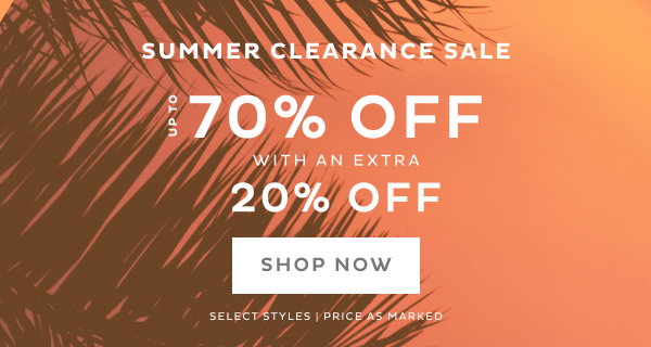 Summer Clearance Sale