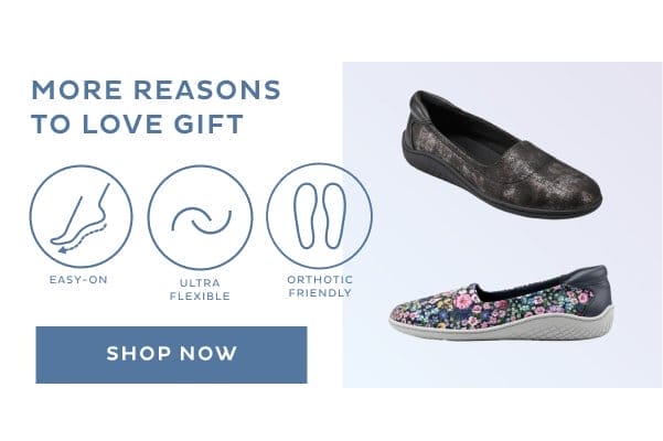 Comfort Spotlight: Gift Slip On Flat