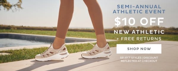 Semi-Annual Athletic Event \\$10 Off