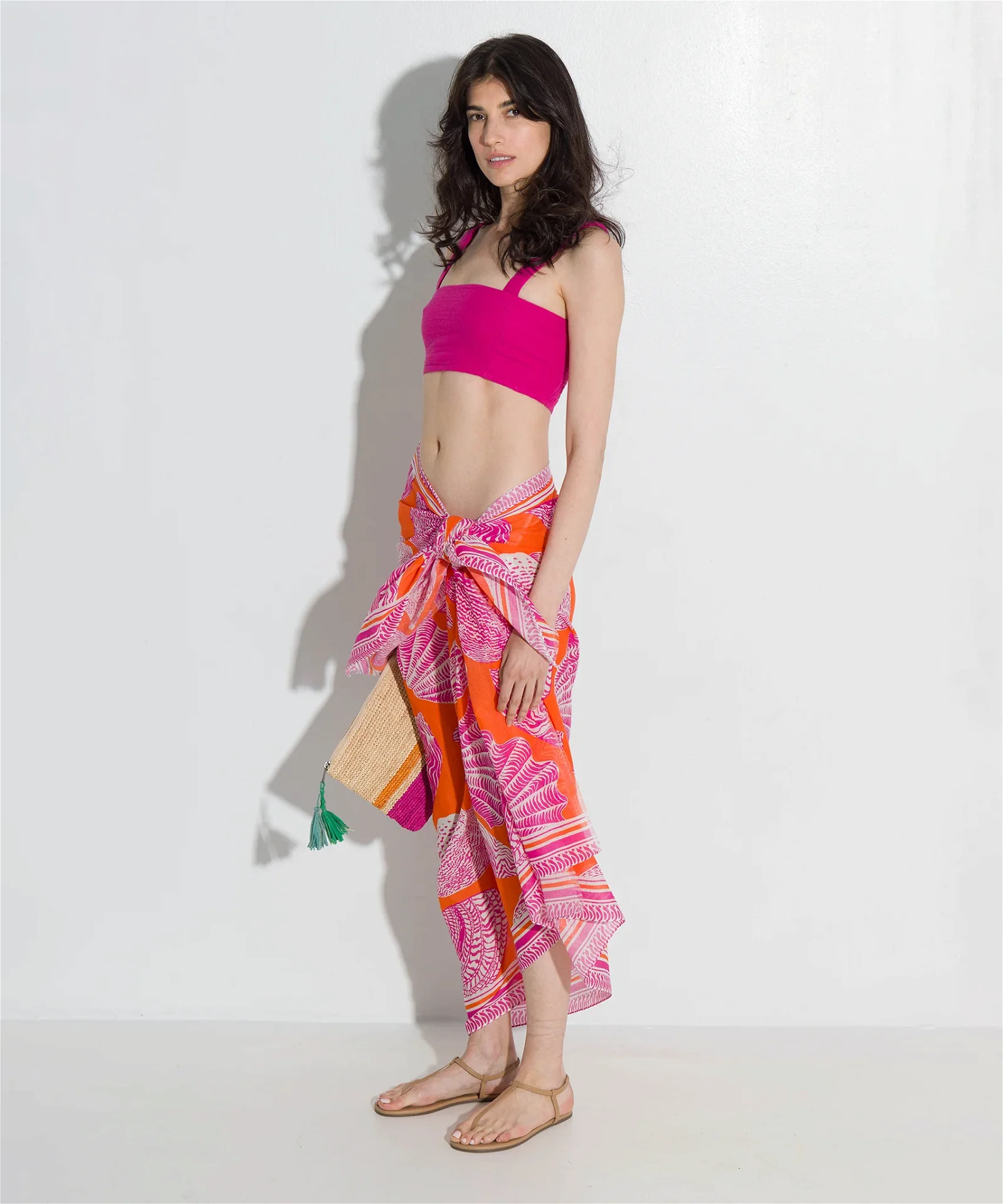 Image of Big Shell Sarong Scarf