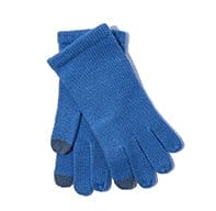 Recycled Touch Glove in Mystic Blue