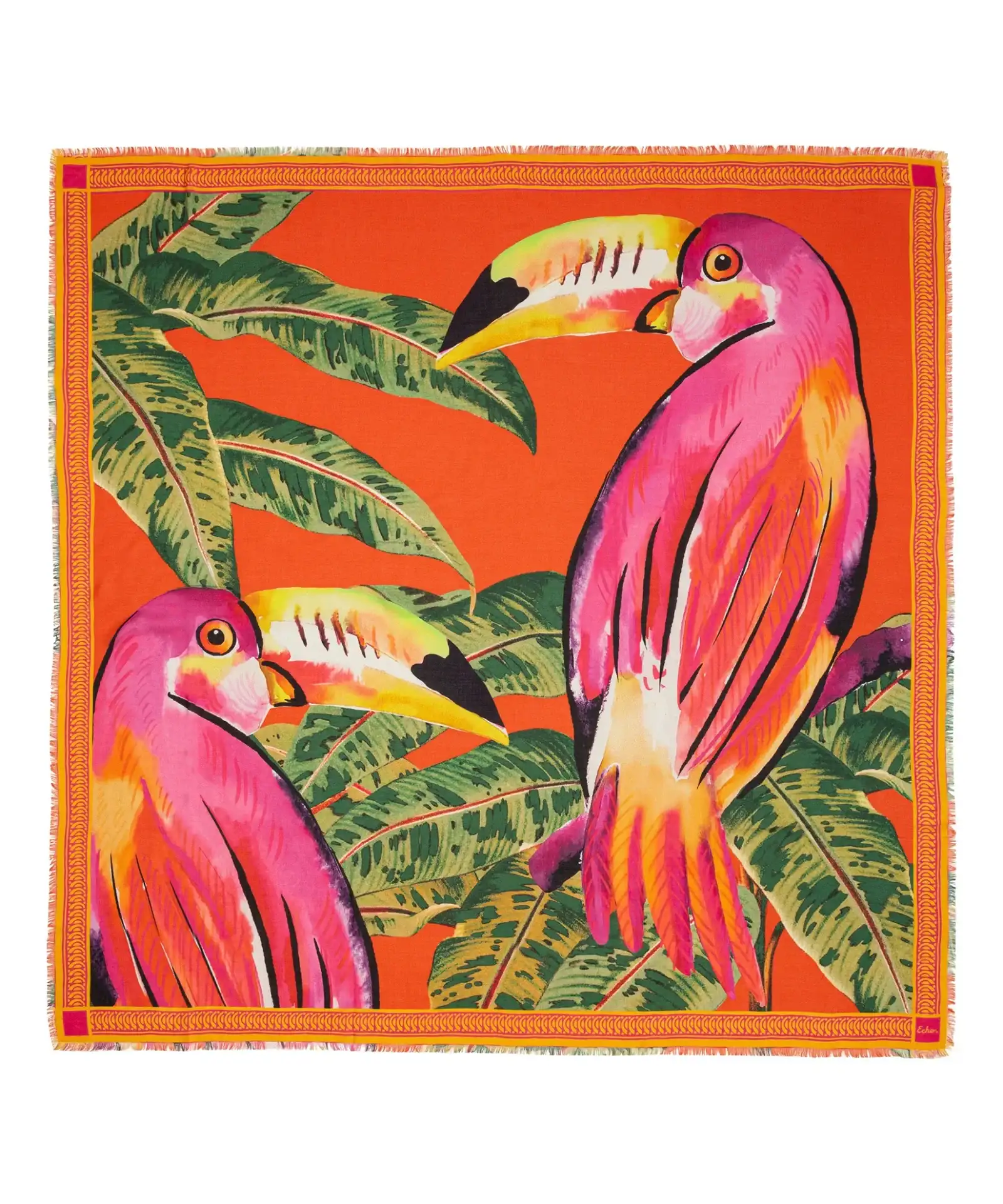 Image of Two Toucans Square Scarf