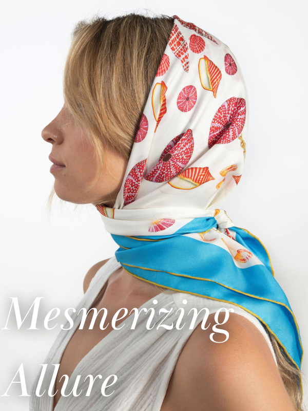 mesmerizing allure--woman wearing scarf on her head