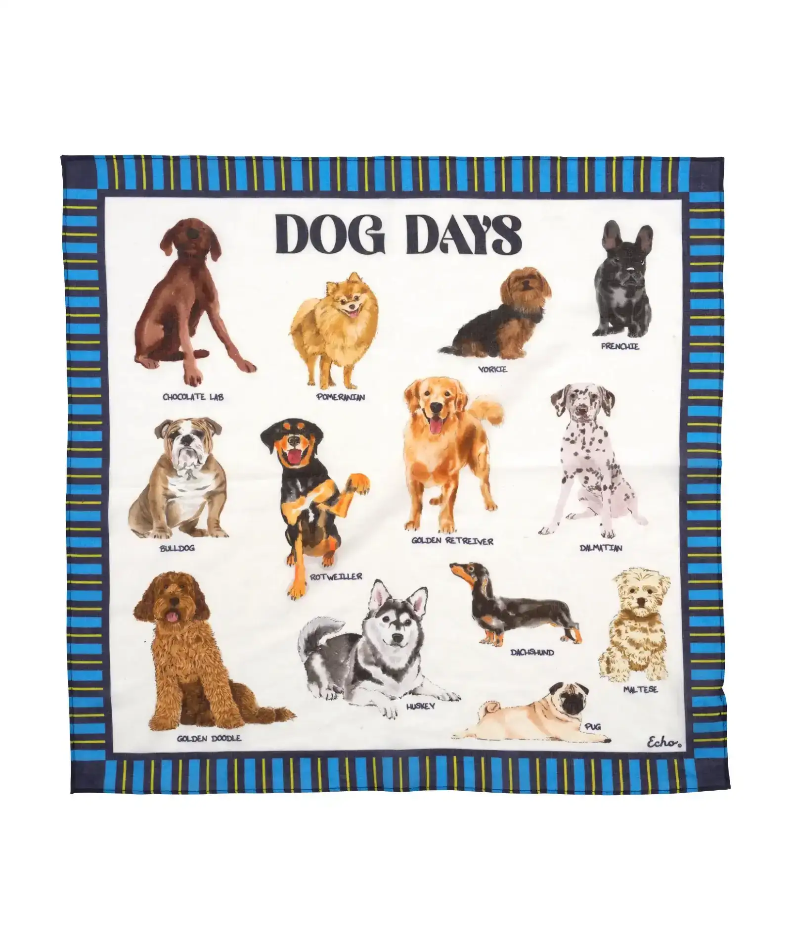 Image of Dog Days Cotton Bandana